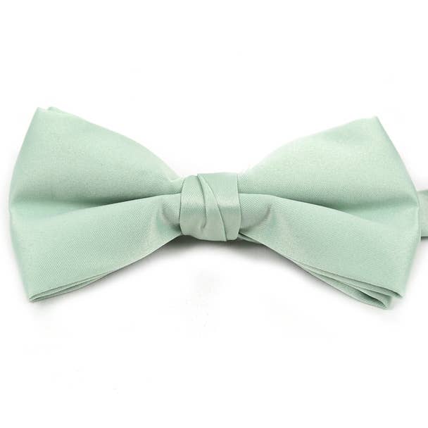 Selini New York - Wholesale Bow Tie - Men's - Men's 2.5" Poly Satin Banded Bow Ties26