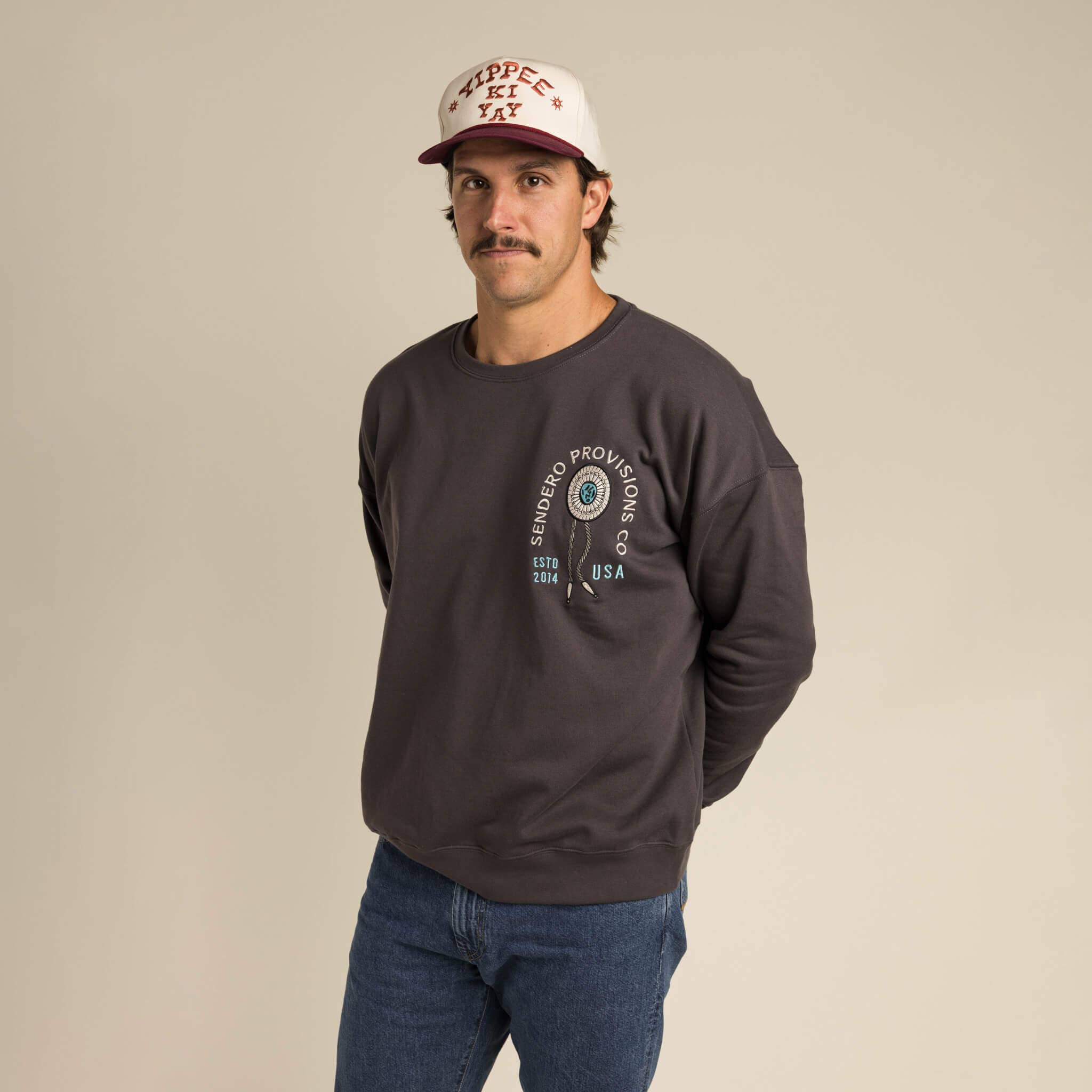 Sendero Provisions Company – Boné - Unissexo por atacado – Chapéu Yippee Ki Yay5