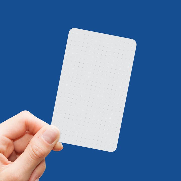 Notsu - Wholesale Stationery/Notecard Set - Dotted Note Cards (Pack of 50) | Index Cards w/Round Corners5