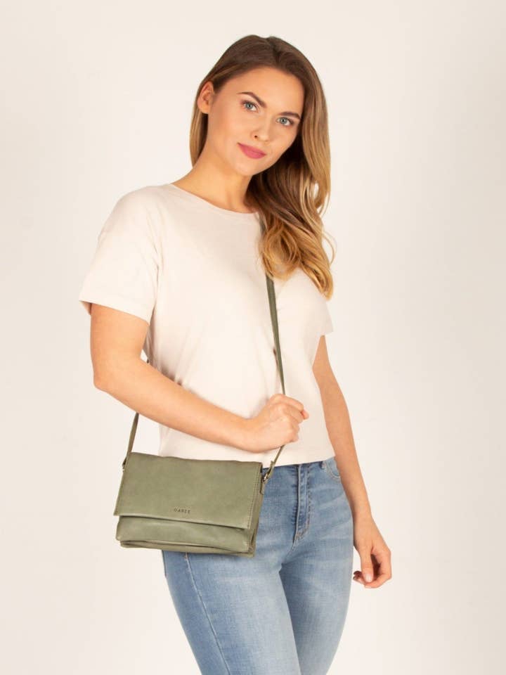 Eloise Leather Crossbody Bag for wholesale by GABEE PRODUCTS