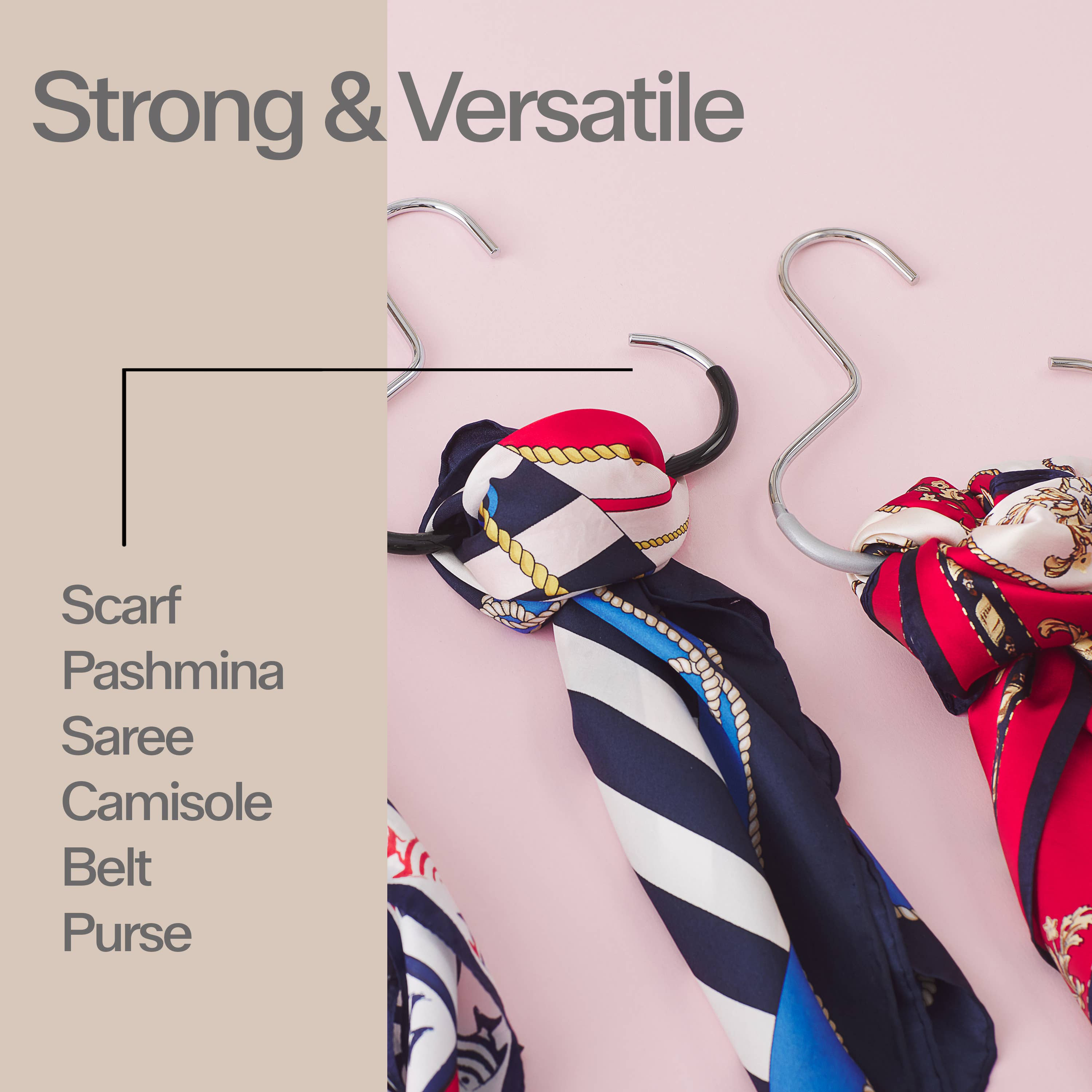 Reston Lloyd - Vente Cintres - MAWA Porte-écharpes (7 couleurs)4