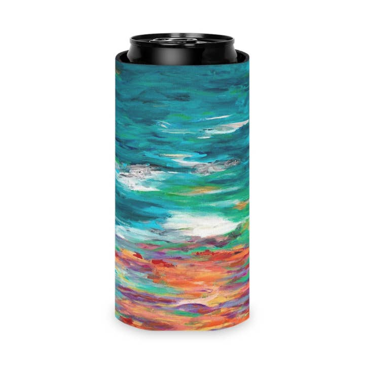 Sheri Biritz Studio - Wholesale Drink Huggers & Koozies - Near The Shore | Koozie15