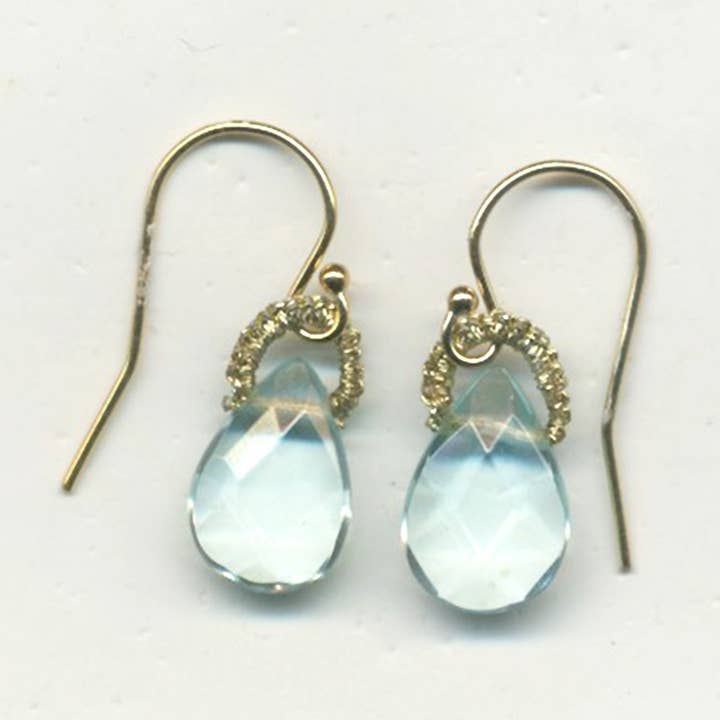 Almond Drop Earrings for wholesale by Danielle Welmond