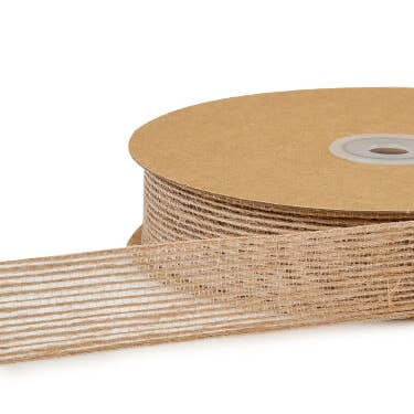 Woodland Natural Jute Ribbon for wholesale on Faire
