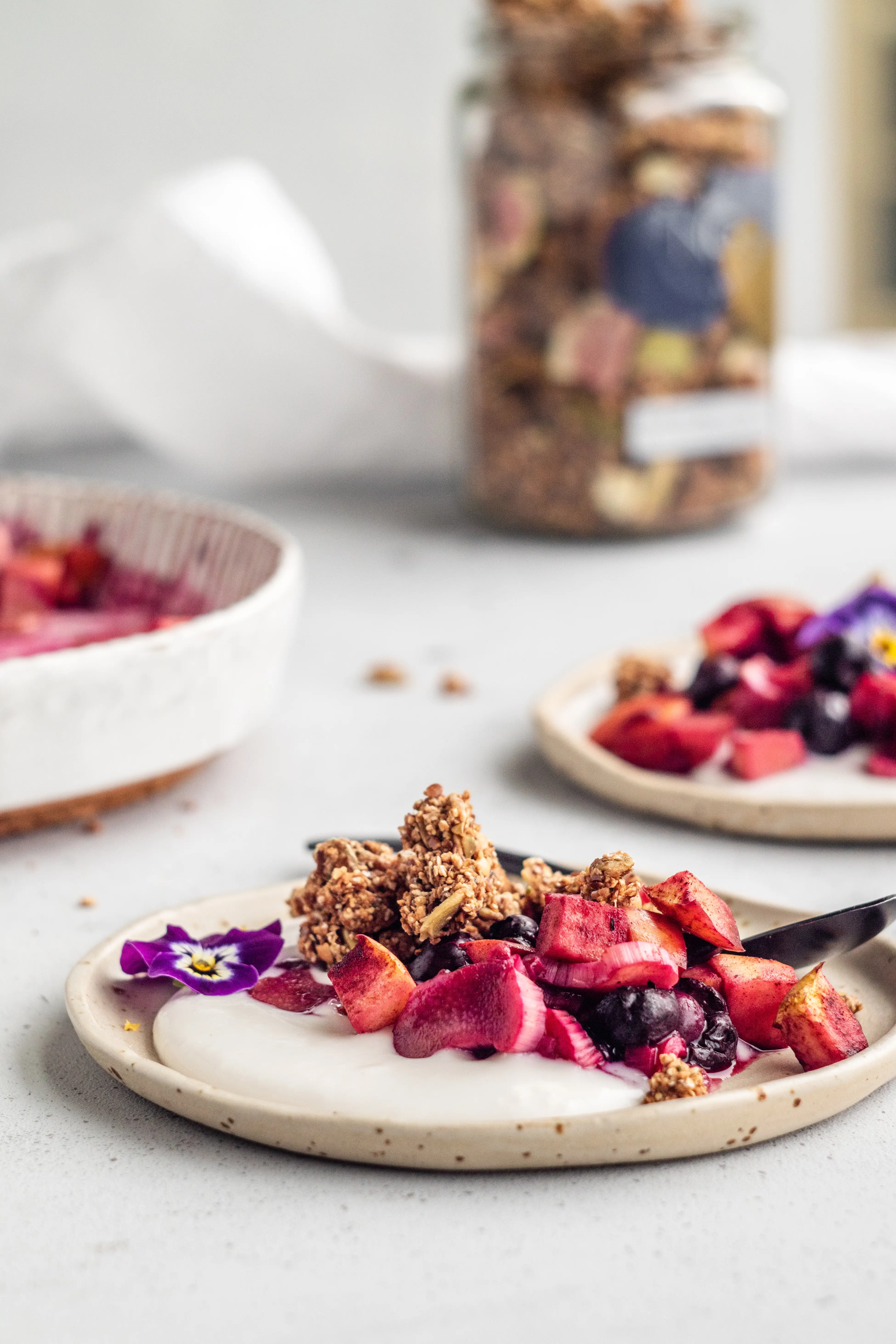 Naturally Granola - Wholesale Breakfast Cereal - Floral Fig Granola 1kg Bag | Nutfree2