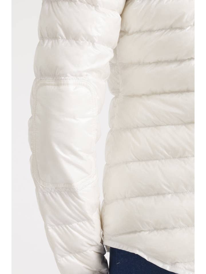 Cotes of London - Wholesale Puffer Jacket - Women's - The Harrow Royale | Down Shirt | Ivory5