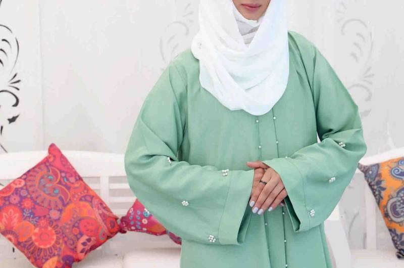 Multi Colored Loose Flair Abaya for wholesale on Faire2