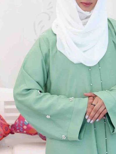 Multi Colored Loose Flair Abaya for wholesale on Faire2