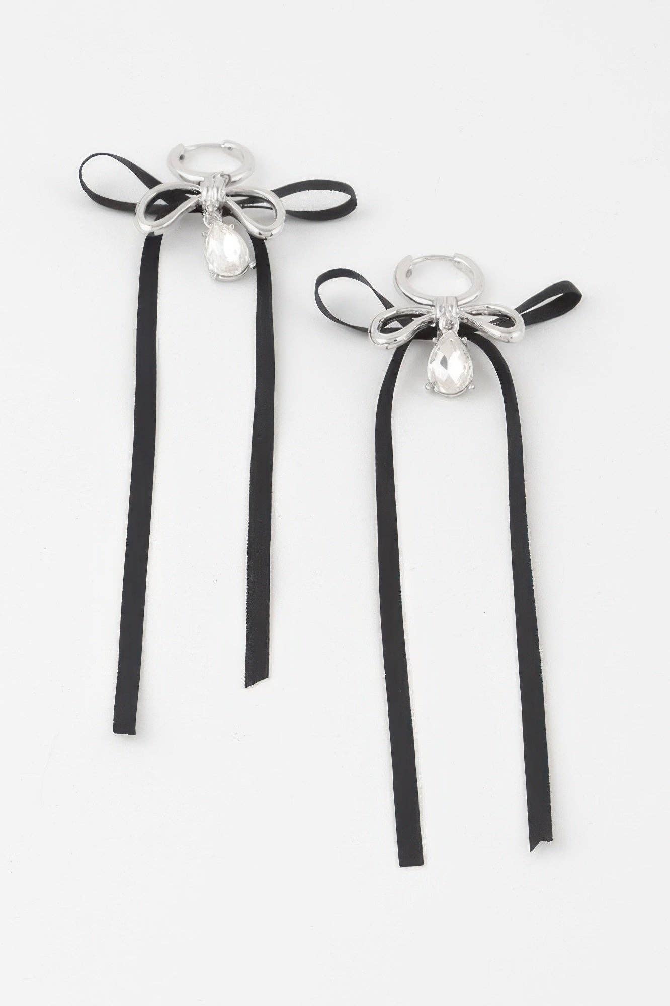 CC Wholesale Clothing - Wholesale Dangle earrings - Ribbon Wrap Teardrop Earrings0