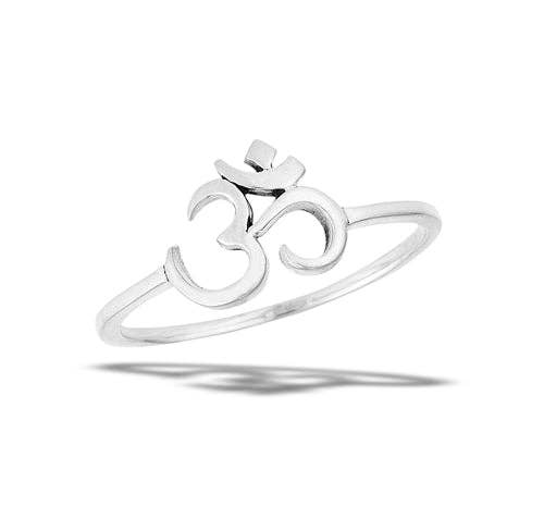 Silver Insanity - Wholesale Band/Stacked Ring - Small Sterling Silver High Polish OM Ring
