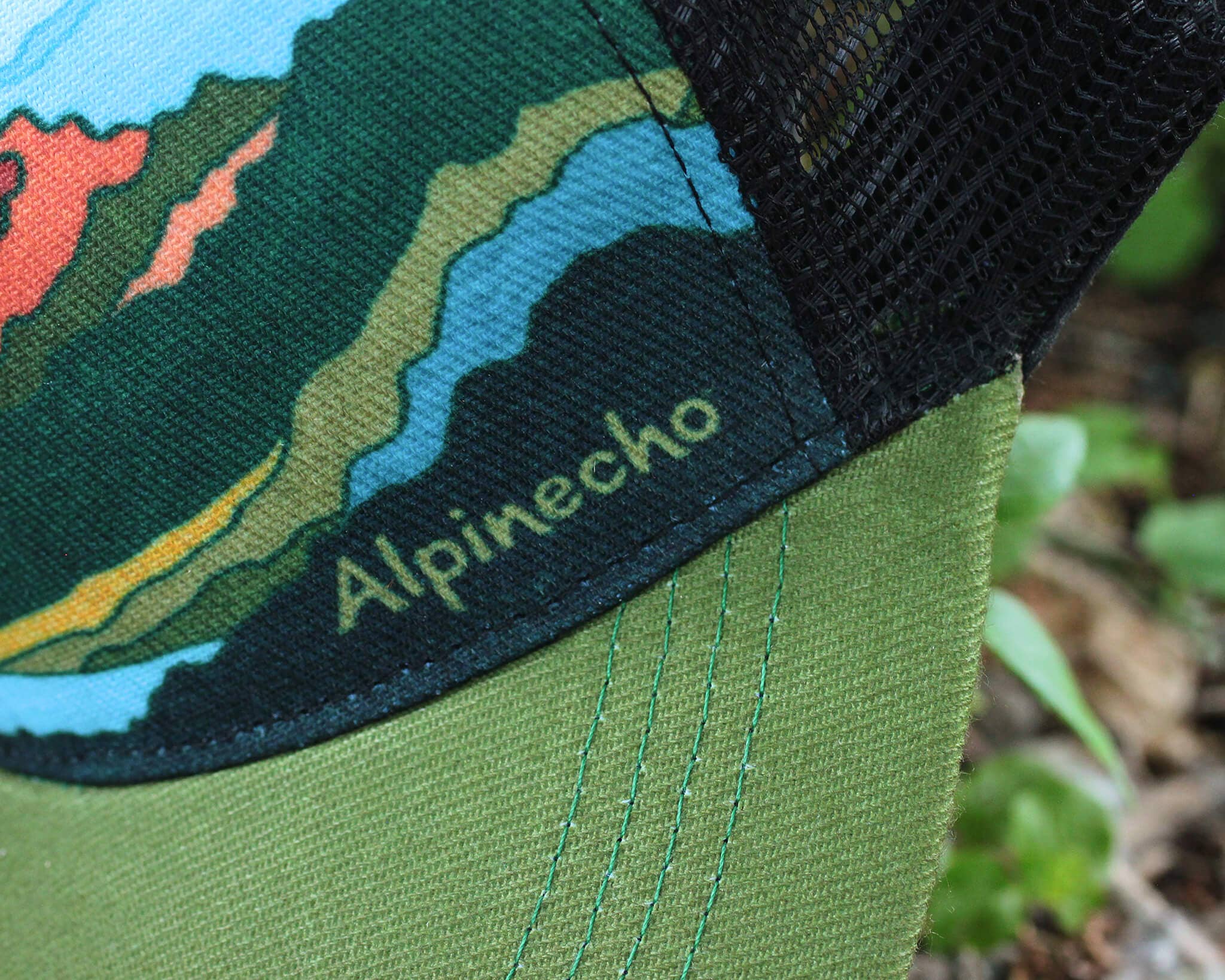 Alpinecho - Wholesale Trucker Hat - Unisex - Mountain Layers Trucker Hat3