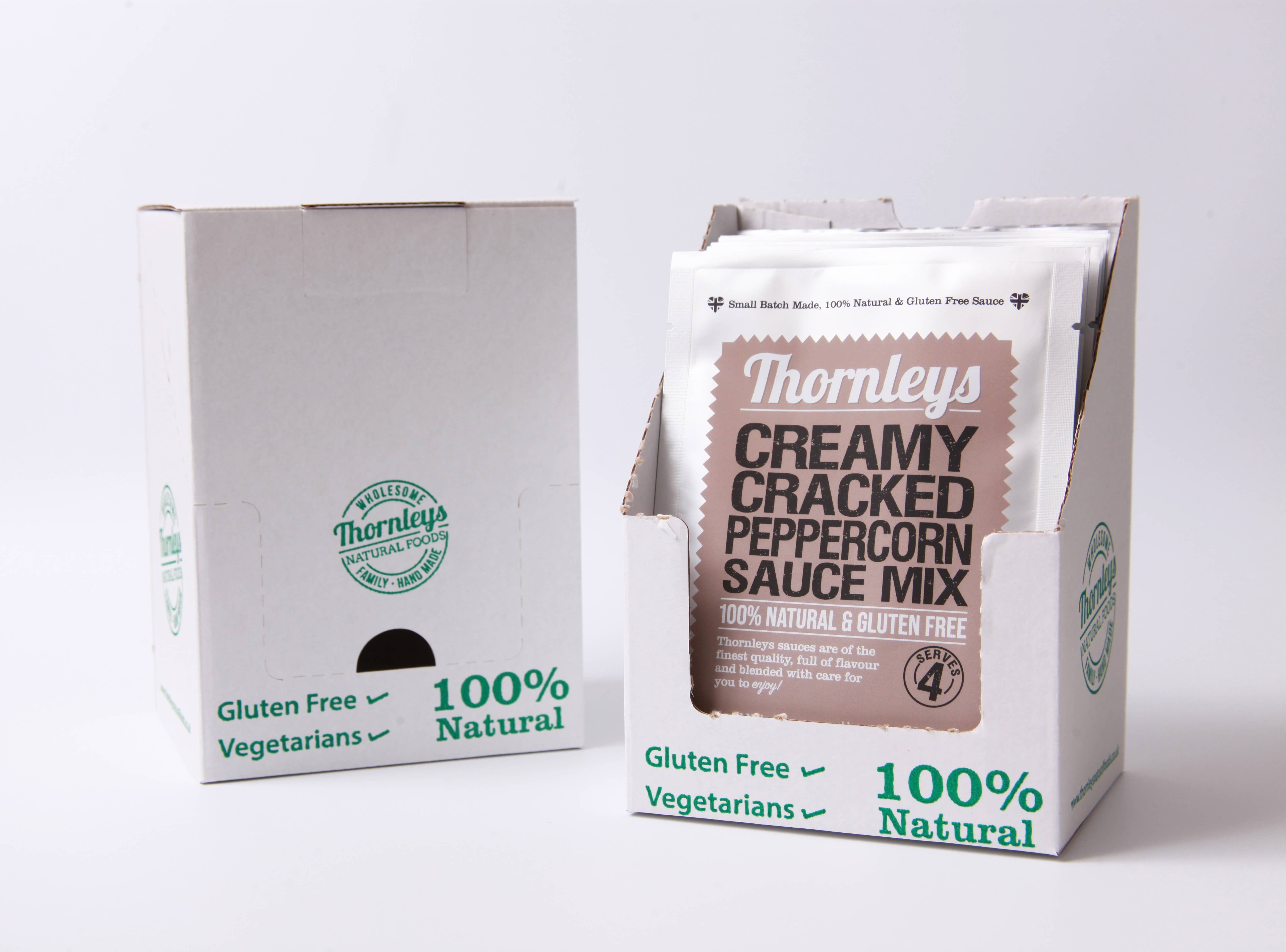 Thornleys – wholesale Dried spice mix – Creamy Cracked Peppercorn - 30g2