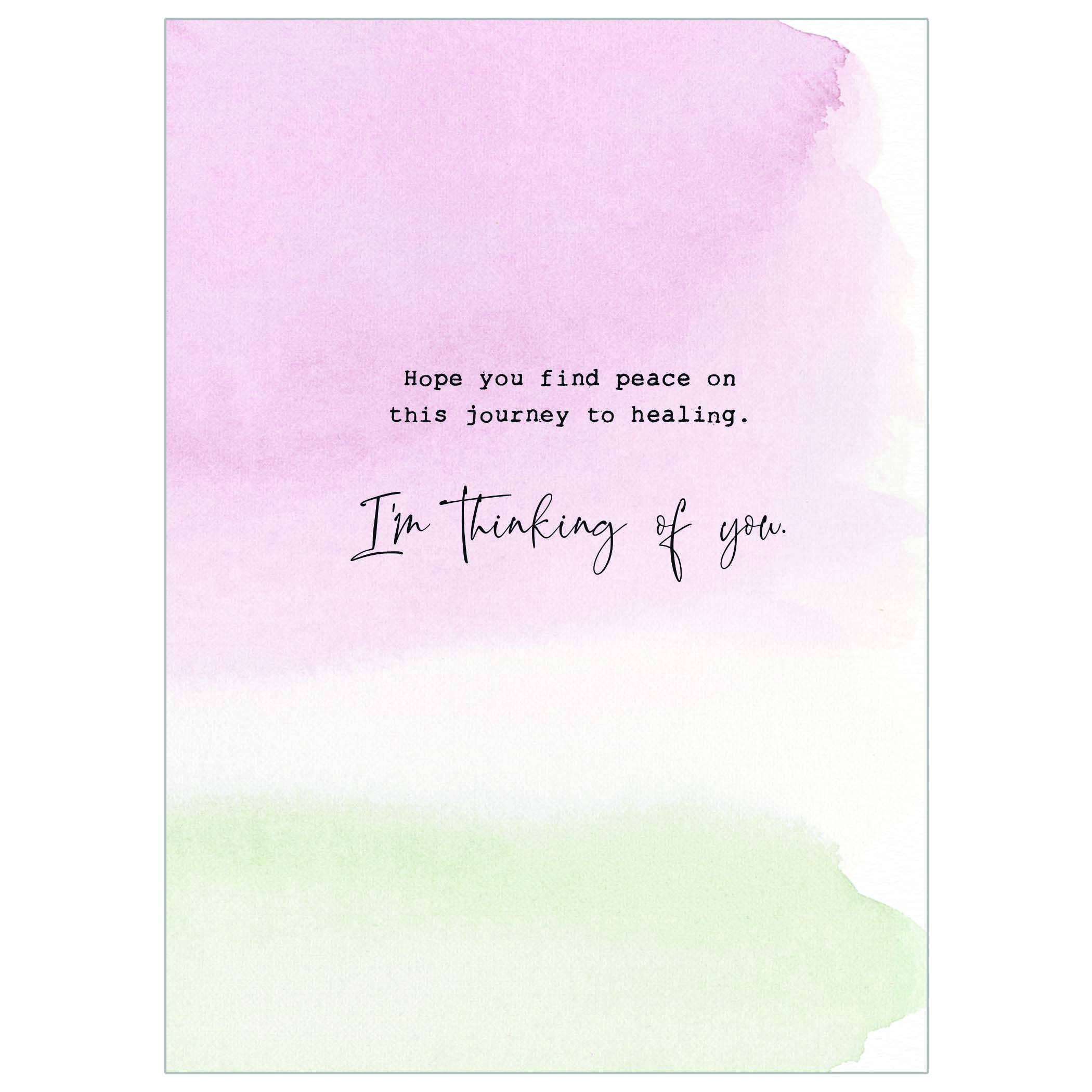 Legacy - Wholesale Get Well Card - Healing Thoughts - Get Well Card1
