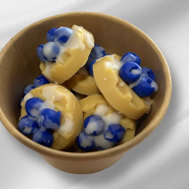 Blueberry Waffle with Limoncello Glaze for wholesale by Meltin Mama