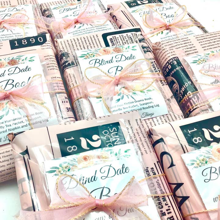 All Little Cute Things - Wholesale Crafts, Hobbies & DIY - Blind Date with a NEW Book and a Cup of Tea Gift Set Vintage8