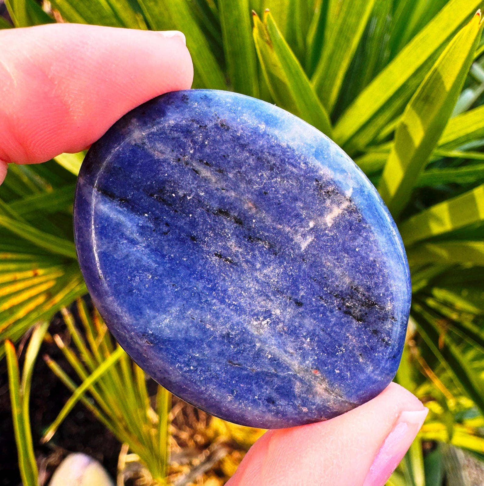 Elf Kendal Hippies – Pedra/cristal espiritual por atacado – Pedra de preocupação de cristal, pedra de polegar de cristal, gema calmante por Elf14