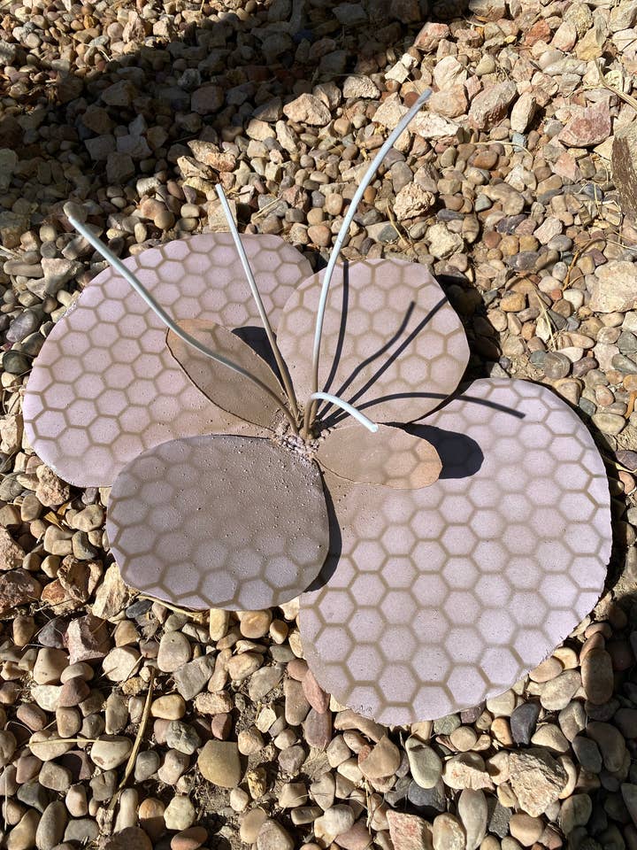 Metal Flower - Ground Florals for wholesale by US Metal Plants