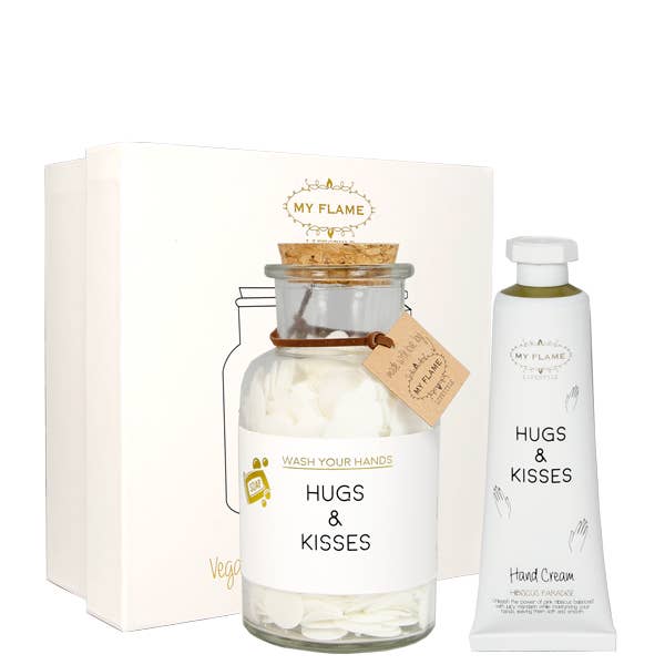 COFFRET CADEAU - CÂLINS ET BISOUS pour la vente par My Flame Lifestyle