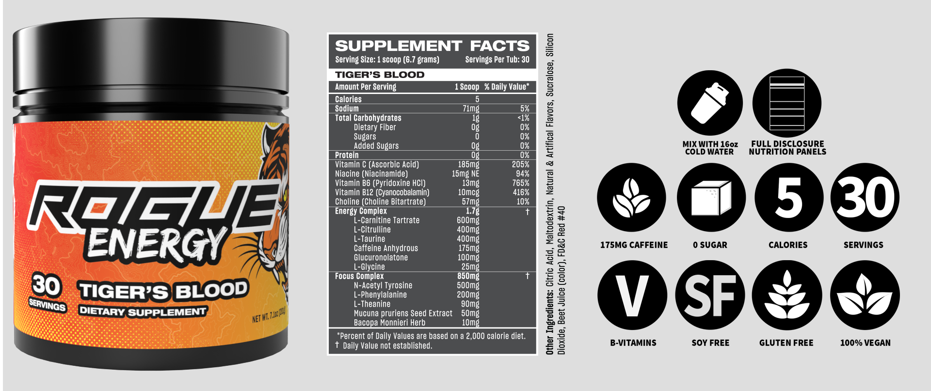 Rogue Energy – Großhandel Sport-/Energydrink – Tigerblut (Energie)3