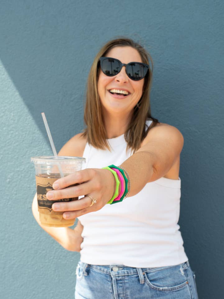 Waterproof Bamboo Bracelet | Travel-Ready Wristwear for wholesale by Bangle & Babe