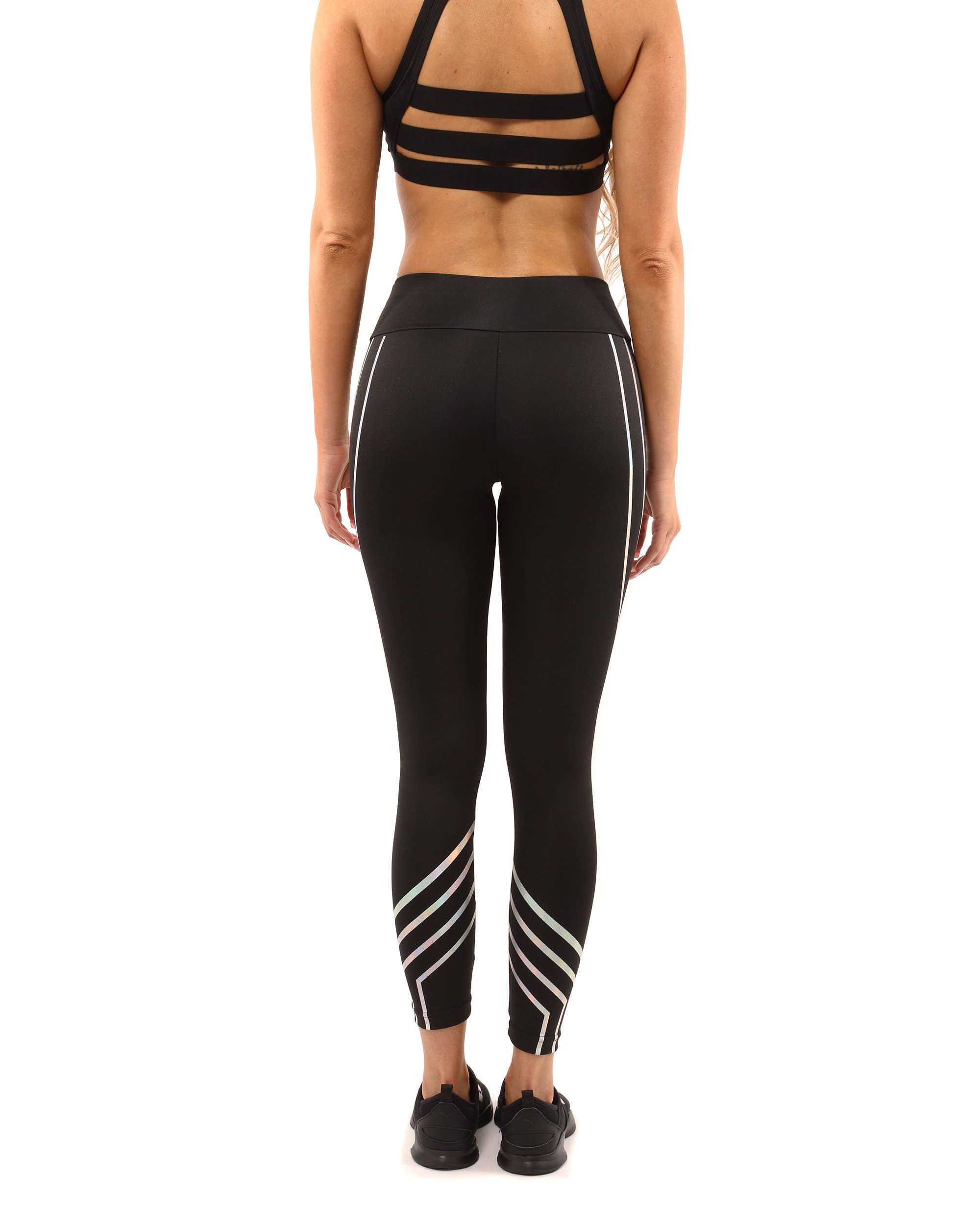 Lenawee Moda - Wholesale Athletic/Lounge Leggings - Women's - Laguna Leggings - Black8