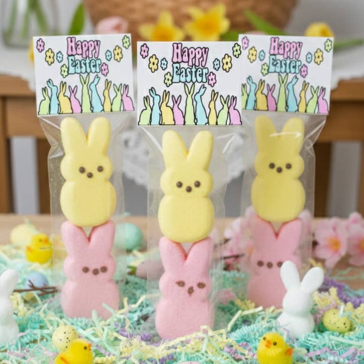 easter candy treats, preassembled peeps for wholesale by Threelilducks