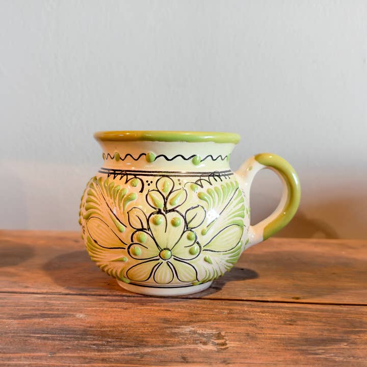 Floral Garden - Green Jarrito for wholesale by Mi Amor Just For You