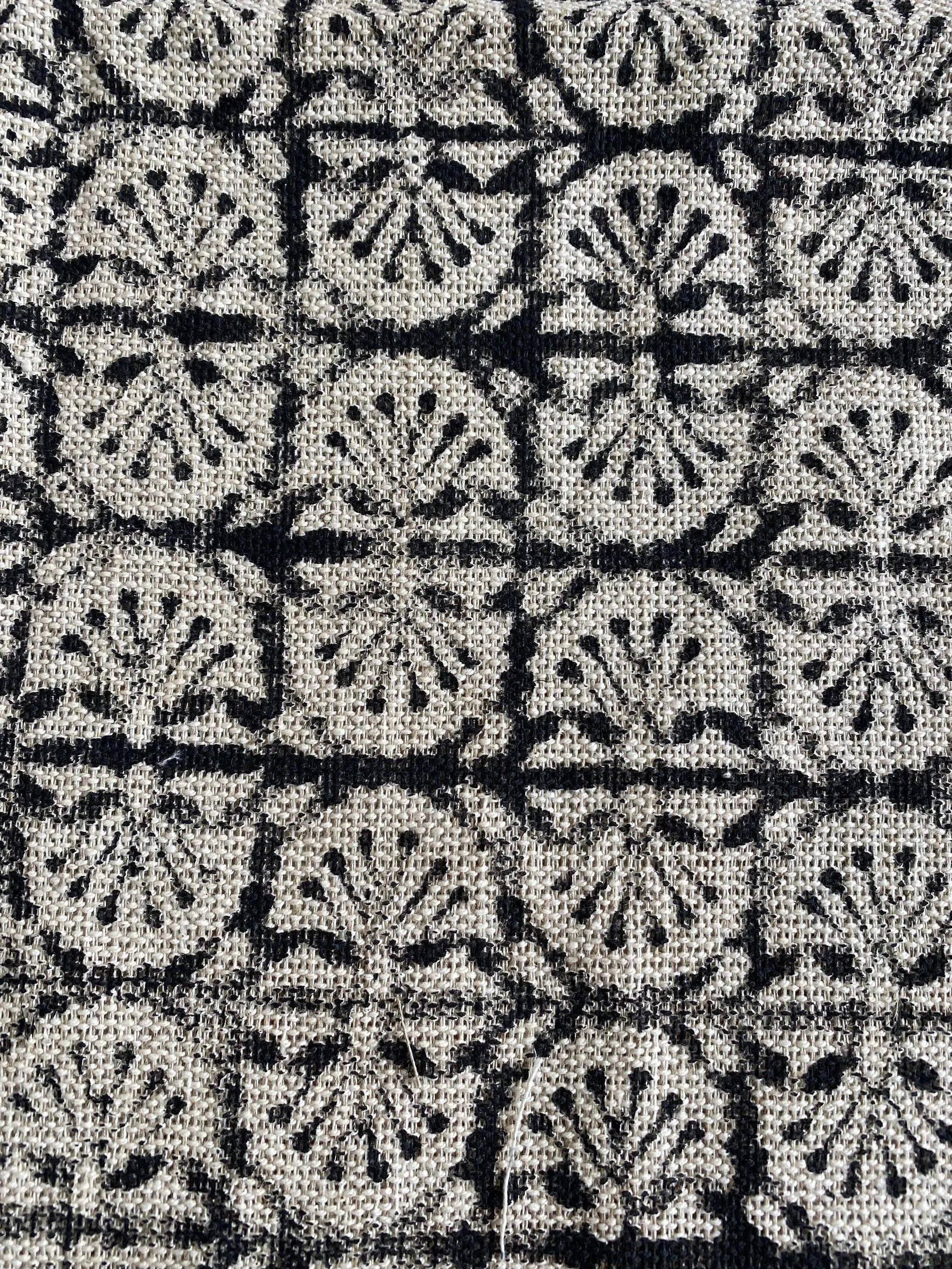 Thread To Form - Wholesale Throw Blanket - Juno Block Print Linen3