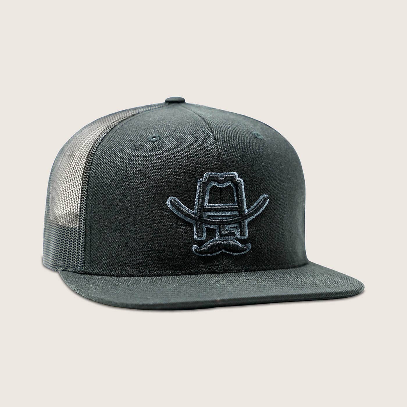 Cowboy Cool - Wholesale Trucker hat – Unisex - The Blackout Trucker Hat