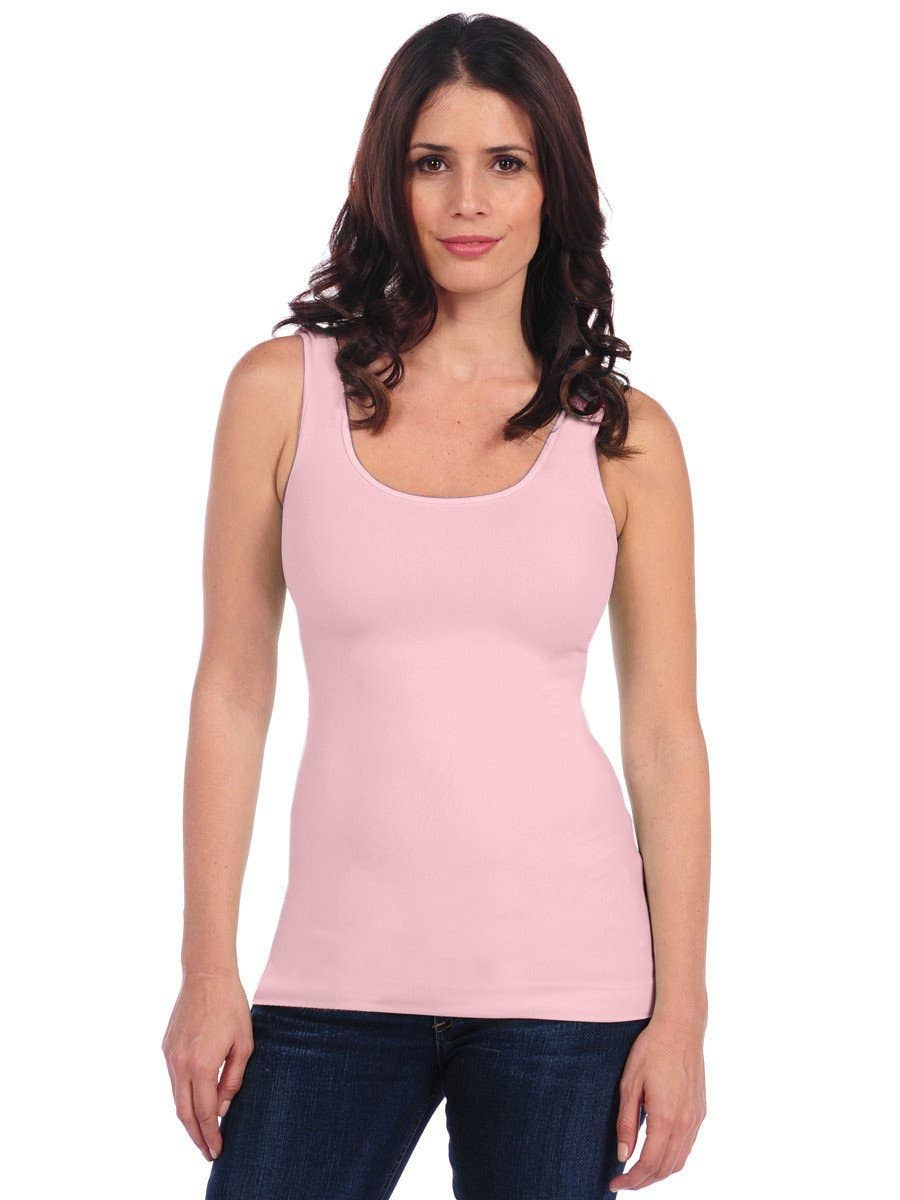 TINA Stephens Italy/Tees By Tina – Großhandel Tanktop – Damen – Nahtloser, glatter Tank (300ST)77
