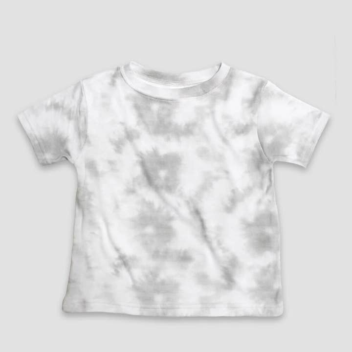 Toddler Youth Kids T-Shirt - Smoke Tie-Dye Look -Open Sizing for wholesale by Laughing Giraffe
