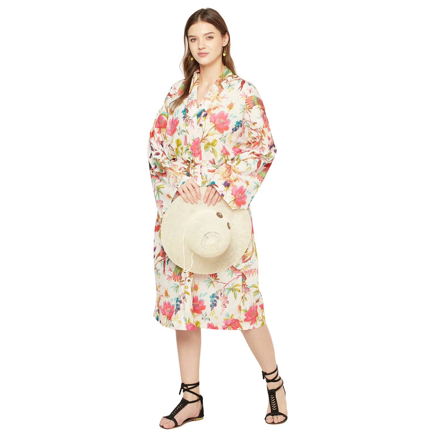 Linen Connections - Wholesale Kaftan - Women's - Cotton Kaftan, Caftan, Maxi Dress, Cotton Dress, Plus size C2