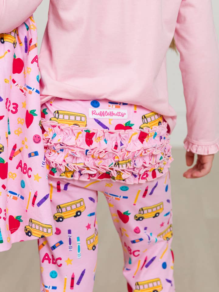 Baby Girls Pink School House Ruffle Flare Pants
for wholesale on Faire4