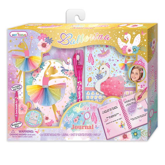 Hot Focus, Inc. - Wholesale Stationery/Notecard Set - Fun Writer, Ballerina Beauties