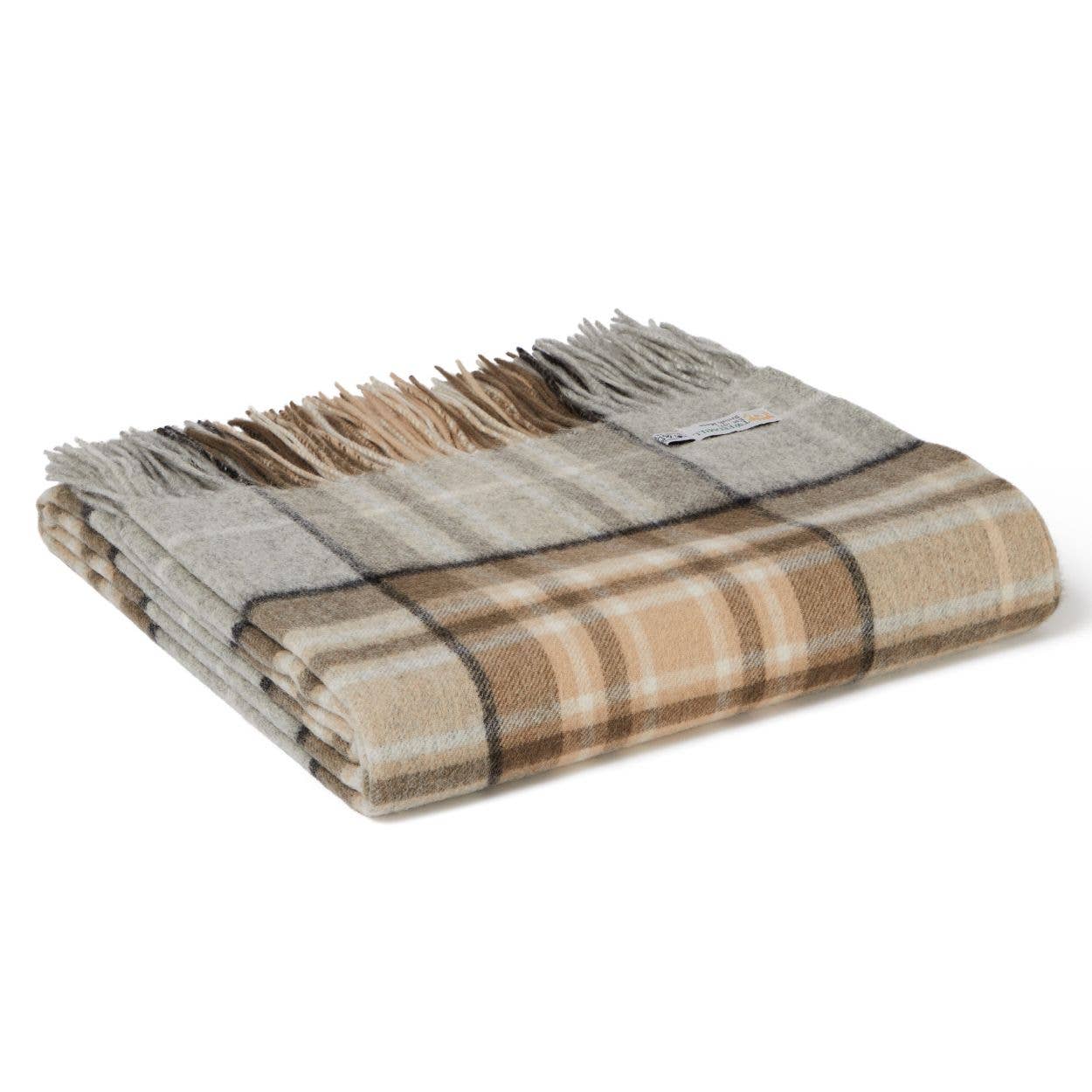 Tweedmill Textiles – Engroshandel Tæppe – Lambswool tartanplaid4