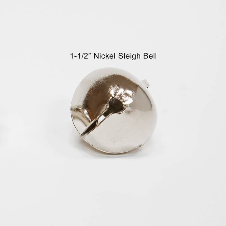 Bevin Bells - Wholesale Ornament - Sleigh Bell – Nickel Plated