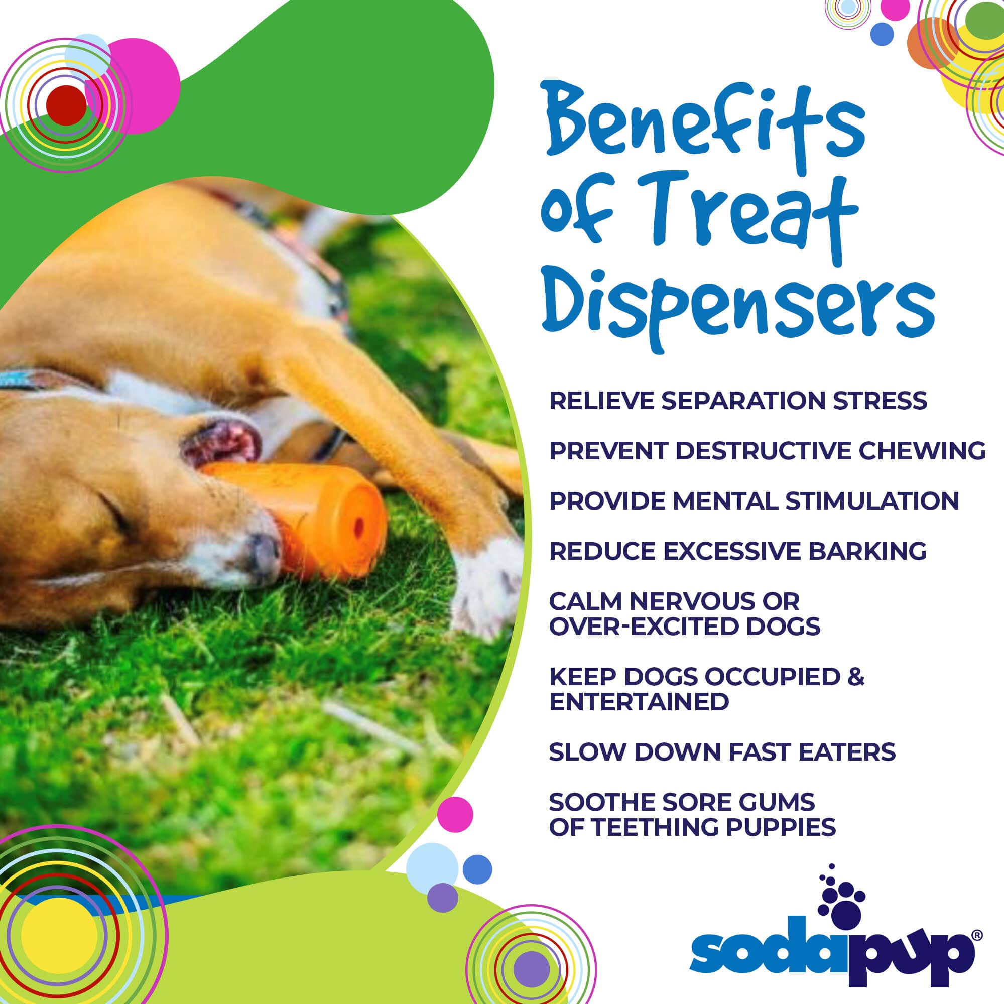 SodaPup Dog Toys - Wholesale Pet Chew Toy - Dog - SP Can Toy - Chew Toy - Treat Dispenser-Multiple size/color7