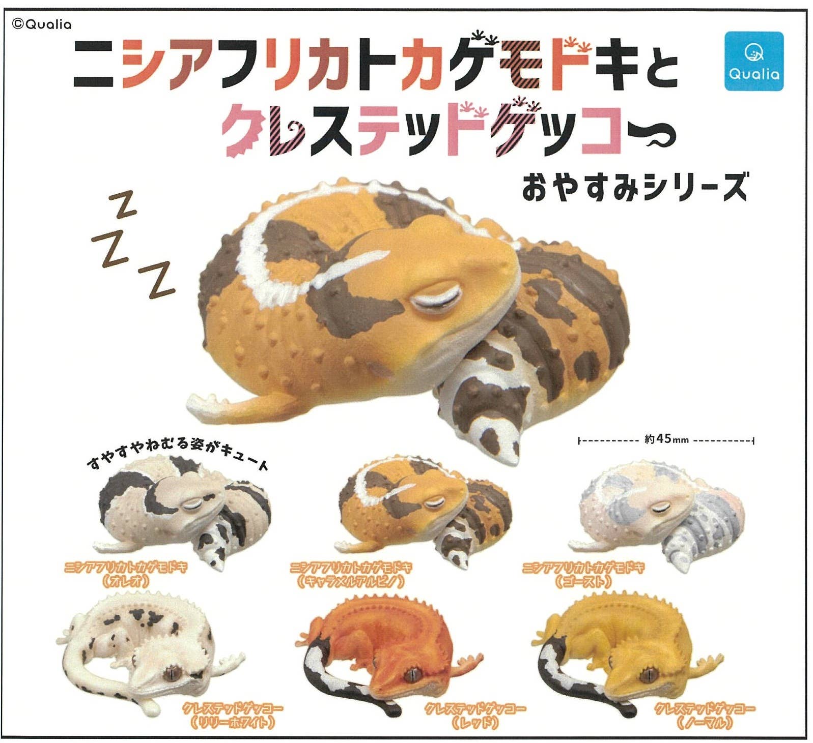 BCmini - Vente Figurine décorative - 70373 Capsule de Figurines de Reptiles & Lézards Endormis-60