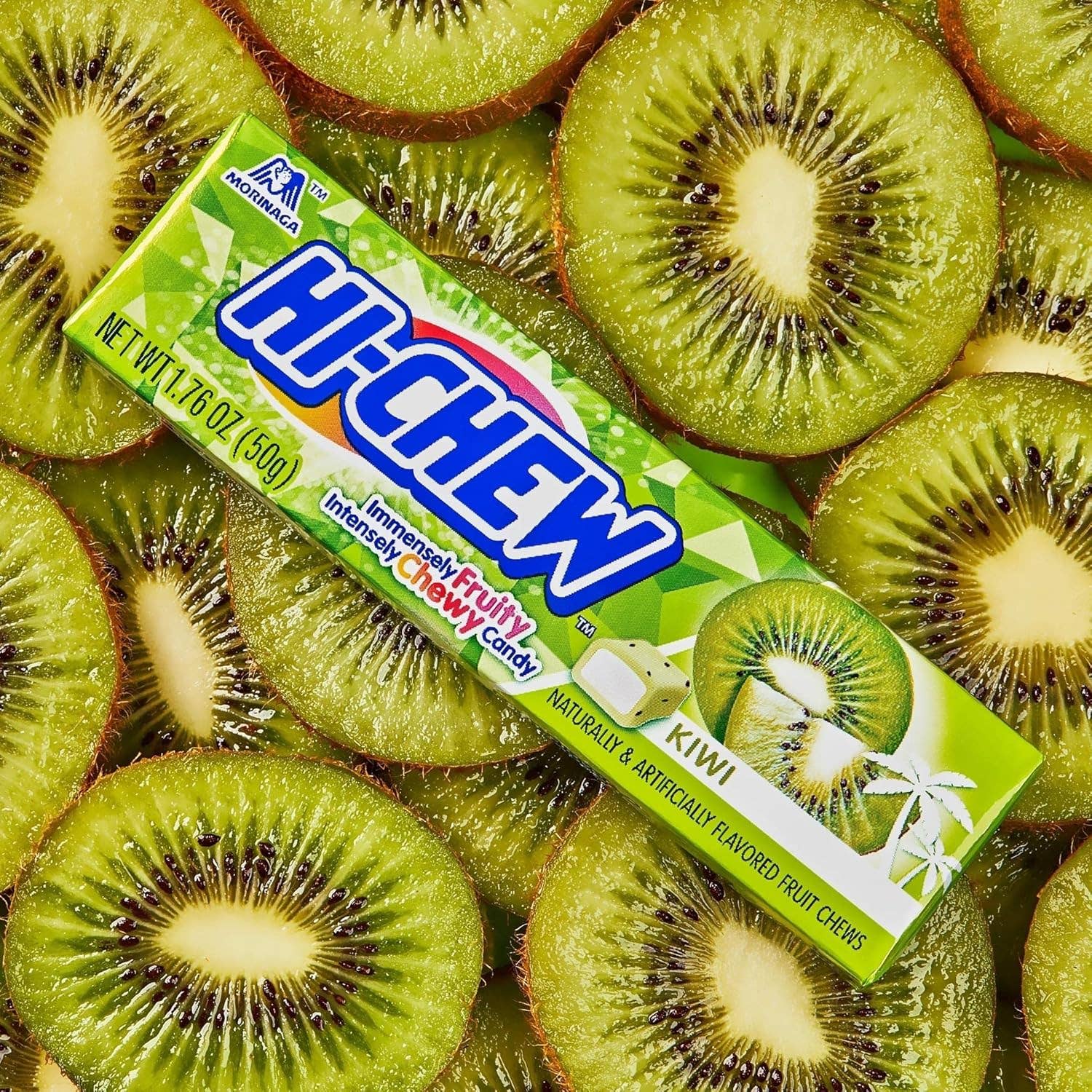 Snacky Candy - Wholesale Gummy - Hi-Chew Stick Kiwi 1.78 oz 15 count4