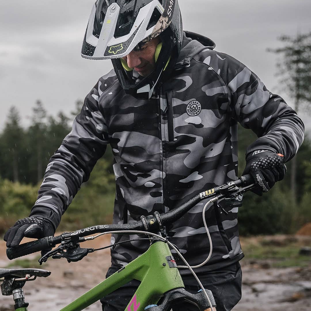 Odyssey Activewear - Wholesale Hoodie - Men's - Dark Camo Tech Hoodie11