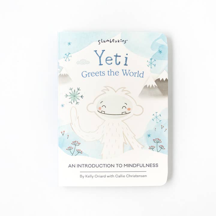 Slumberkins Inc. - Wholesale Stuffed/Plush Toy - Kids & Baby - Yeti's Mindfulness Plush Snuggler Set - with 2 books!