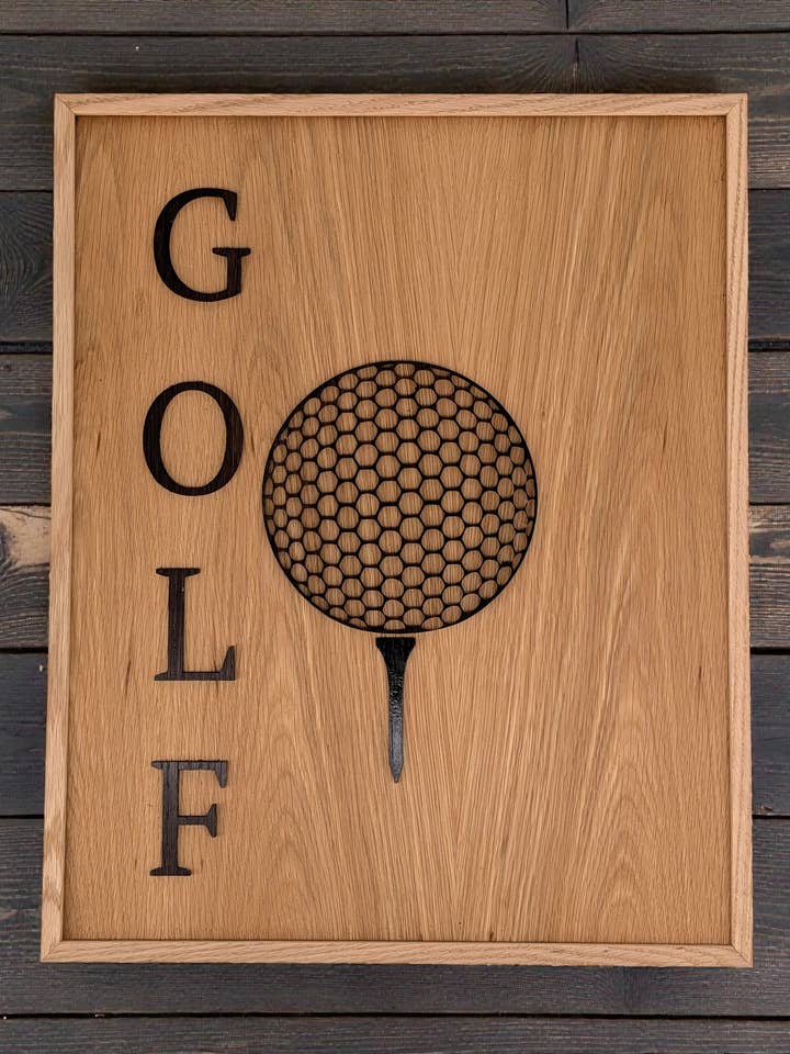 Golfbold for engroshandel hos WoodlyArt