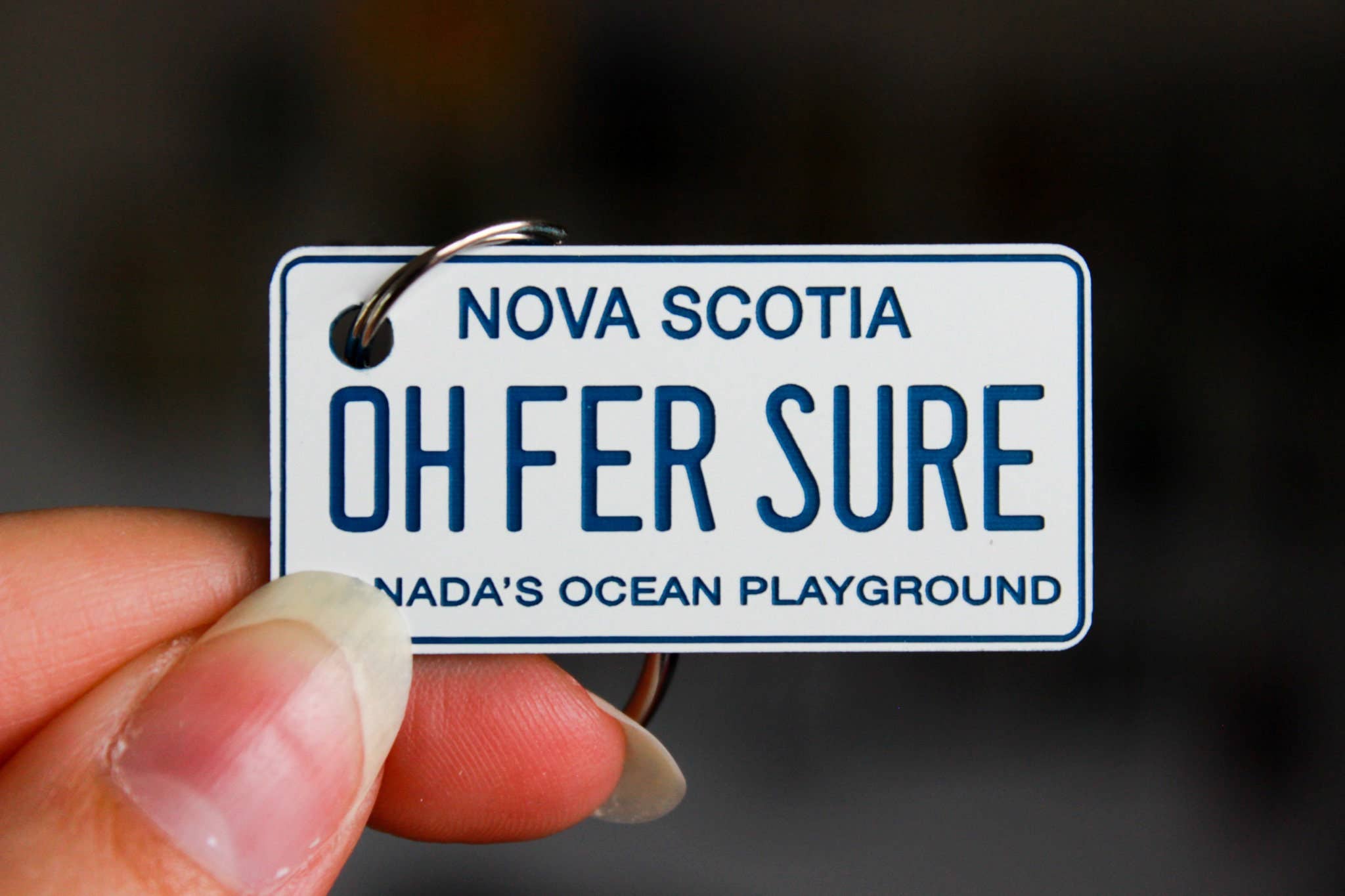 The Laundry Room Shop – Porta-chaves - Unissexo por atacado – Porta-chaves Personalizável de Plástico Gravado Personalizável - Canadá1