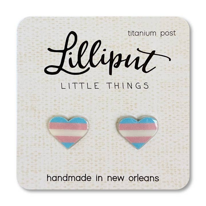 Lilliput Little Things - Wholesale Stud/Post Earrings - Pride Earrings // LGBTQ+ Pride Flag Earrings3