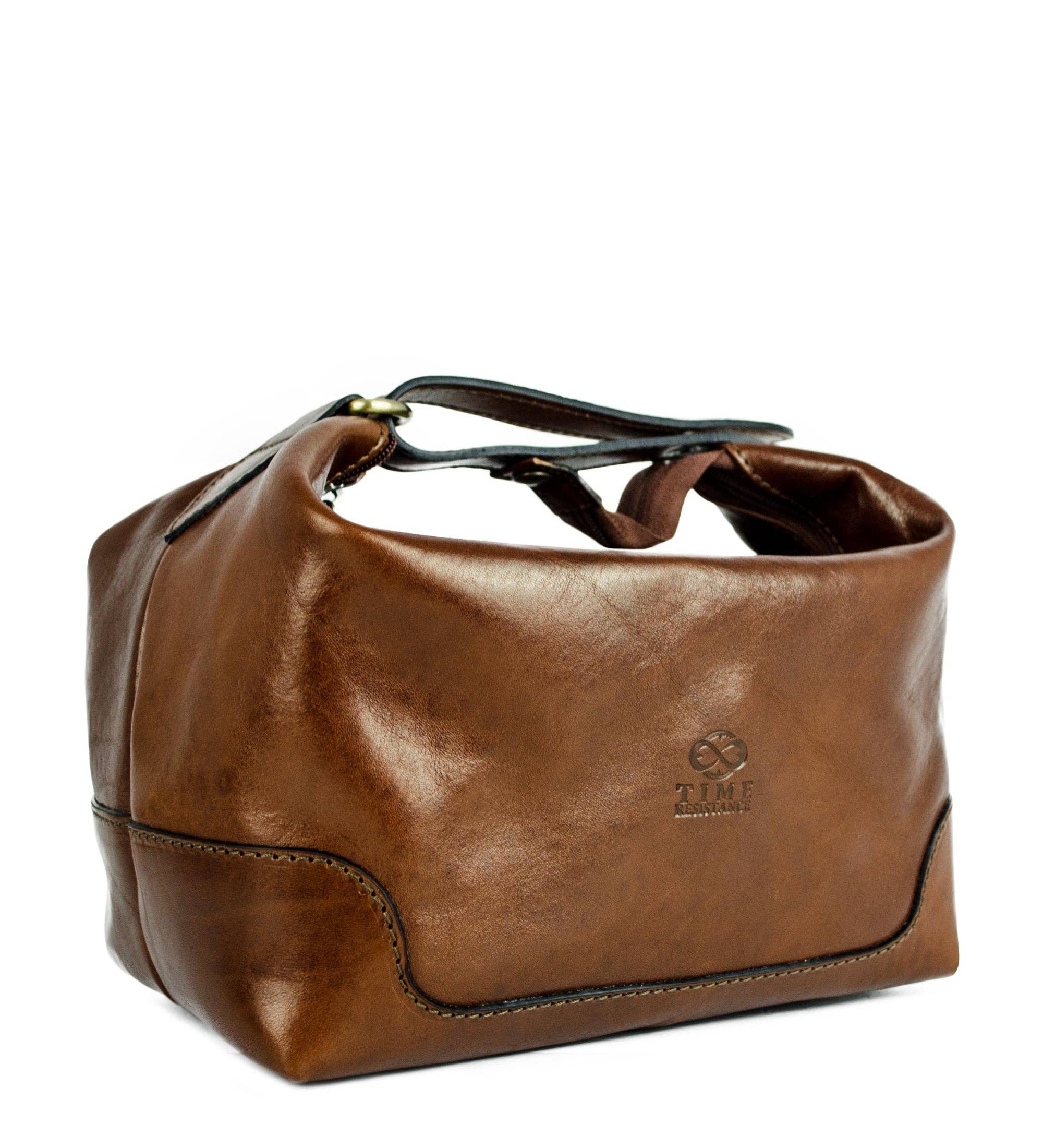 Time Resistance - Wholesale Toiletry Bag - Unisex - Leather Toiletry Bag - Autumn Leaves10