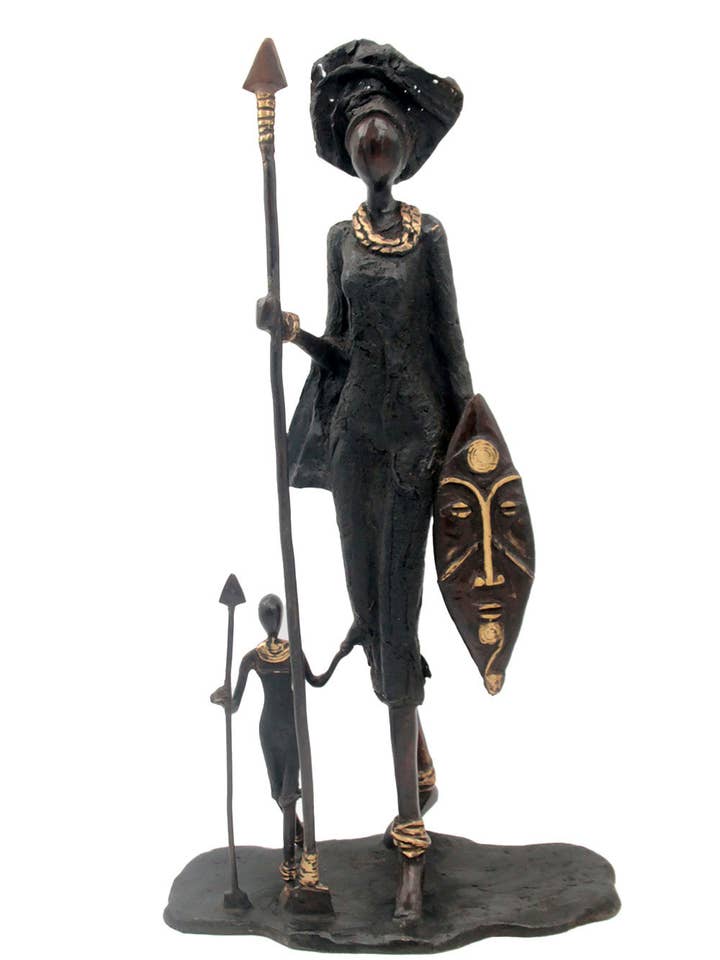 Família Maasai 50 cm preto n.º 1 por atacado de Lafi Bala