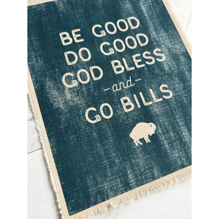 Perfect Day Print Co - Wholesale Art Print - Go Bills Josh Allen Quote Buffalo Canvas Art Print, 8x103