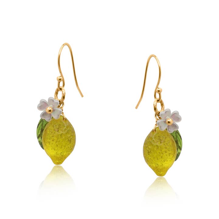 Santorini Lemon Drop Earrings for wholesale by Big Metal London
