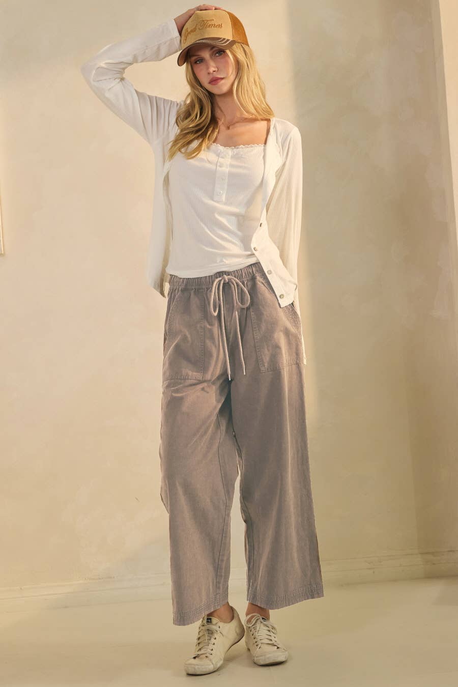 Oddi - Wholesale Pants - Women's - Wide-leg Acid Washed Pants6
