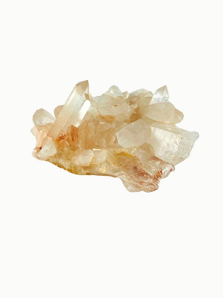 Cluster di quarzo samadhi rosa himalayano #8 per la vendita all'ingrosso da parte di Sivalya